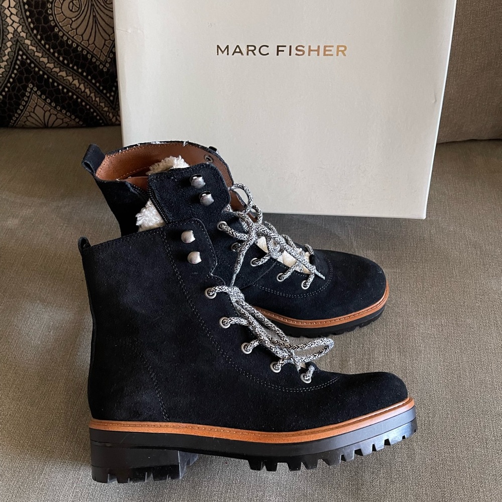 Marc fisher suede boots